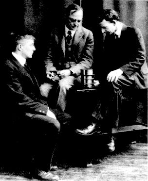 Willis Whitney, Irving Langmuir, William Coolidge, 1909