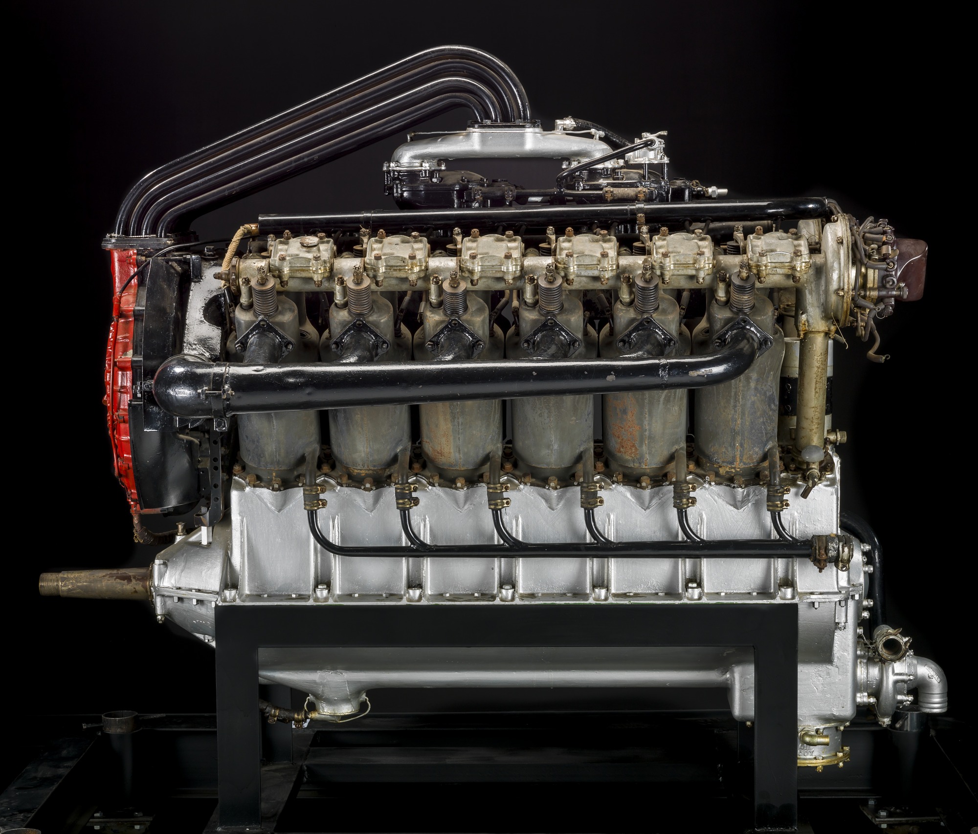 Moss turbosupercharged Liberty engine
